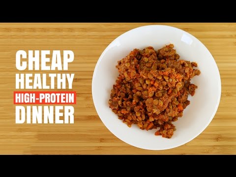 Cheap, Healthy, High-Protein Sausage&Lentils Italian Dinner Recipe (Super Filling!) Cheap, Healthy, High-Protein Sausage&Lentils Italian Dinner Recipe (Super Filling!)