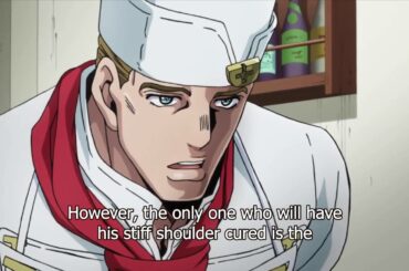【HD】ジョジョ: Okuyasu Eats Italian Food (Part 2)