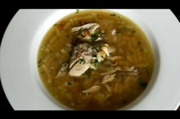 How to Make Italian Chicken Noodle Soup : Italian Cooking