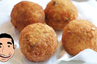 Sicilian Arancini | Homemade Italian Rice Balls Recipe | Italian Street Food