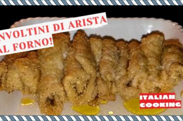 猪肉肉 MAIALE AL FORNO: INVOLTINI alla MOLISANA! video ricetta  ITALIAN COOKING TIME!