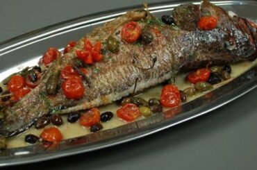 Mediterranean grouper, italian recipe