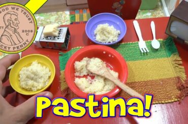 Miniature Italian Pastina With Butter & Cheese - Cooking In A Toy Miniature Kitchen
