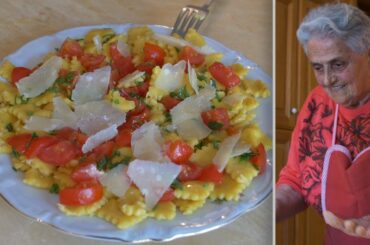 Pasta Grannies share Rosa's recipe for 'sfoglia lorda' mini ravioli !