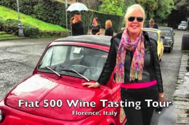 Fiat 500 Wine Tasting Tour - Florence, Italy