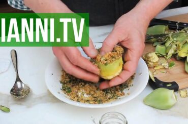Roman style artichokes: Carciofi alla Romana, Italian Recipe - Gianni's North Beach