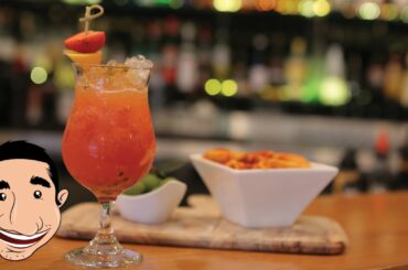 Calypso Cocktail Recipe | Italian Brazilian Fruit Cocktail | Passion Fruit Orange and Strawberry