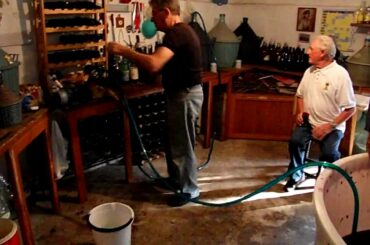 Making wine in Italy