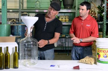 Make wine from pure wine grape juice