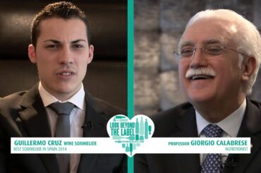 Guillermo Cruz, a Spanish Wine Sommelier vs. Giorgio Calabrese, a famous Italian Nutritionist