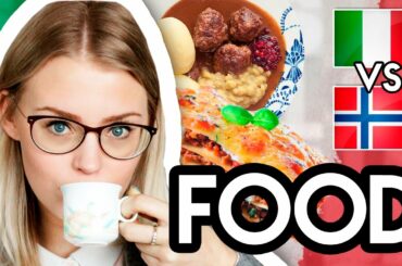 Italy VS Norway • FOOD