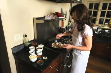 Mushroom Pasta Bake With Asiago : Italian Cooking