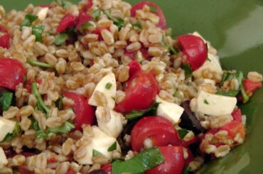 Italian Farro Salad Recipe - by Laura Vitale - Laura in the Kitchen Episode 122