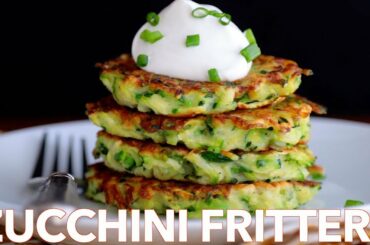 How To Make Easy Zucchini Fritters - Must Try Recipe