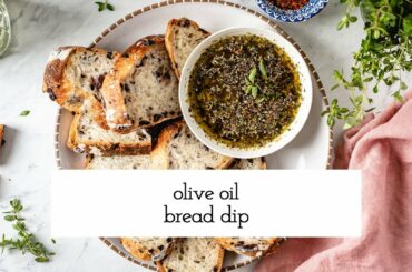 Olive Oil Bread Dip Recipe