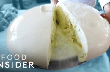 How Italy’s Biggest Mozzarella Balls Are Made | Regional Eats