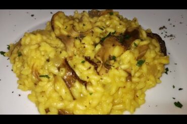 Filipina life in Italy: Cooking "RISOTTO WITH DRIED MUSHROOMS"
