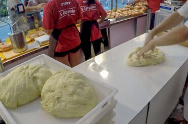 Italian Street Food. Cooking Fried Pastries. Amazing Skills