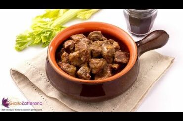 Beef stew - original Italian recipe