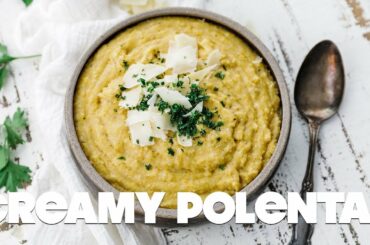 DELICIOUS Italian Creamy Polenta Recipe