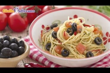 Spaghetti puttanesca - original Italian recipe