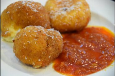 Delicious Fried Ricotta Cheese Balls Cooking Italian with Joe