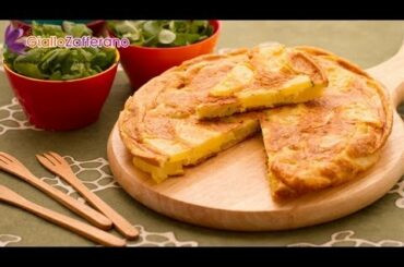 Potato omelette ( frittata di patate ) Italian recipe