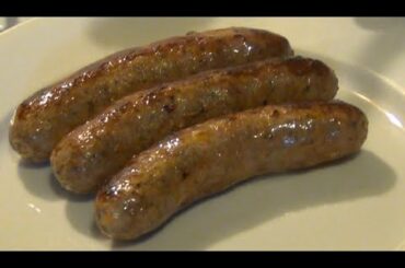 Cooking Italian Sausage - SIMPLE & EASY at HOME!