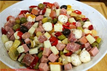 Italian Antipasto -  Rossella's Cooking with Nonna