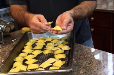 Fried Homemade Ravioli Cooking Italian with Joe