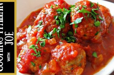 How to Make The Worlds Best Homemade Meatballs Cooking Italian with Joe