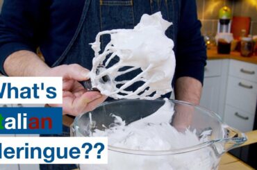 🔵 How To Make Italian  Meringue || Glen & Friends Cooking