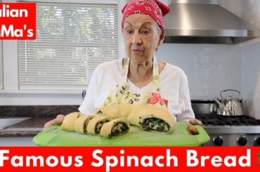 Famous Spinach Bread: Cooking with Italian MaMa