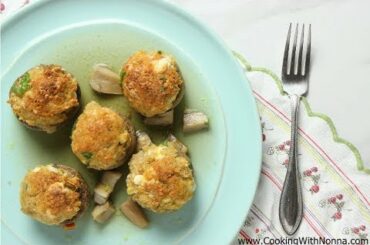 Stuffed Mushrooms -  Rossella's Cooking with Nonna