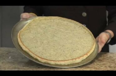 Thin Crust Pizza Dough Made With Egg & Milk : Italian Recipes