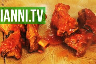 Macaroni with a Baby Back Rib Sauce: Hotness Challenge, Italian Recipe - Gianni's North Beach