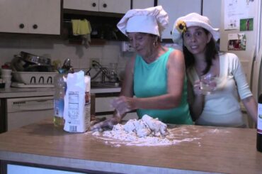 How to make home made pasta Mama Maria Italian Cooking Episode #1