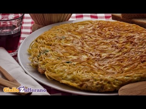 Spaghetti frittata – Italian recipe Spaghetti frittata - Italian recipe