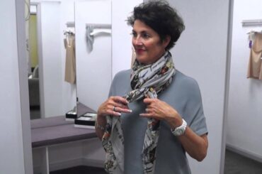 The Italian Touch show you 4 ways to wear a scarf!