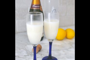 Lemon Sgroppino - Italian Cocktail by Cooking with Manuela