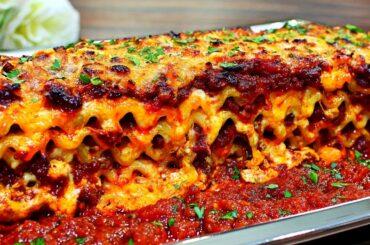 EPIC ITALIAN LASAGNA - How to make the best Lasagna Recipe