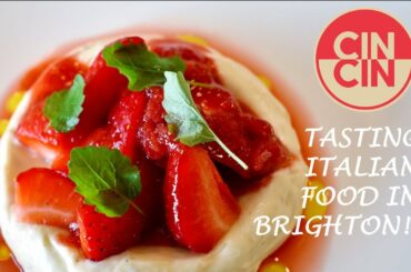 DELICIOUS ITALIAN FOOD!!! Cin Cin Brighton - Food Vlog!