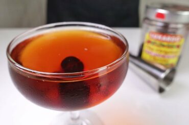 LITTLE ITALY Cocktail Recipe - Amaro Manhattan riff!