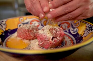 How To Make Meatballs Easy Italian Meatballs Recipe in Dutch Oven