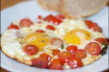 Eggs with Cherry Tomatoes Recipe - How to Cook Real Italian Food from my Italian Kitchen
