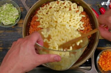 Italian Recipe #6 - Chicken and Vegetable Macaroni