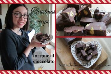 DIY Italian Chocolate Torrone Sweet (recipe)
