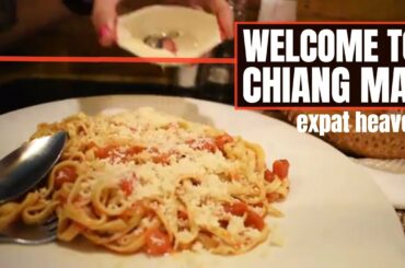 BEST ITALIAN FOOD IN  CHIANG MAI -- Thailand Travel Vlog  //  230