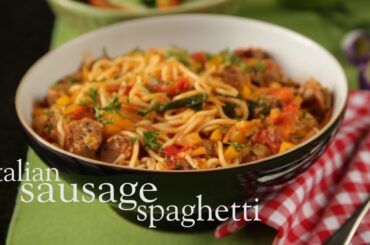 Slimming World Italian sausage spaghetti recipe