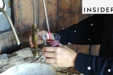 This is a Free 24-Hour Wine Fountain